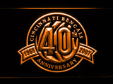 FREE Cincinnati Bengals 40th Anniversary LED Sign - Orange - TheLedHeroes