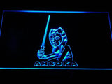 Star Wars Ahsoka LED Neon Sign Electrical - Blue - TheLedHeroes