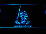 FREE Star Wars Ahsoka LED Sign - Blue - TheLedHeroes