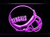 Cincinnati Bengals (5) LED Neon Sign Electrical - Purple - TheLedHeroes