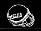 Cincinnati Bengals (5) LED Neon Sign USB - White - TheLedHeroes