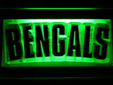 Cincinnati Bengals (6) LED Sign - Green - TheLedHeroes