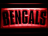 Cincinnati Bengals (6) LED Sign - Red - TheLedHeroes