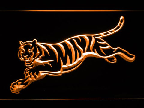 Cincinnati Bengals (7) LED Neon Sign Electrical - Orange - TheLedHeroes