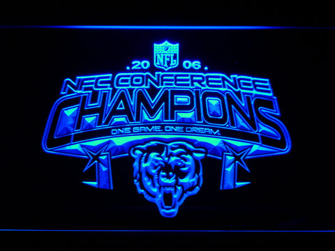 Chicago Bears NFC Conference Champions 2006 LED Sign -  - TheLedHeroes