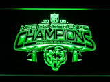Chicago Bears NFC Conference Champions 2006 LED Neon Sign USB - Green - TheLedHeroes