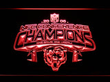 FREE Chicago Bears NFC Conference Champions 2006 LED Sign - Red - TheLedHeroes