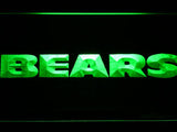 Chicago Bears (4) LED Neon Sign USB - Green - TheLedHeroes