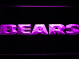 Chicago Bears (4) LED Neon Sign Electrical - Purple - TheLedHeroes
