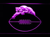 Chicago Bears (7) LED Neon Sign USB - Purple - TheLedHeroes