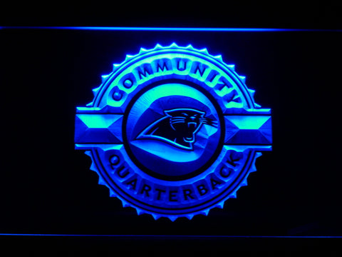 Carolina Panthers Community Quarterback LED Sign -  - TheLedHeroes