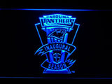 Carolina Panthers Inaugural Season LED Neon Sign USB - Blue - TheLedHeroes