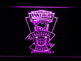 Carolina Panthers Inaugural Season LED Neon Sign USB - Purple - TheLedHeroes