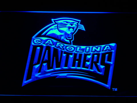 FREE Carolina Panthers (6) LED Sign - Blue - TheLedHeroes
