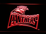 FREE Carolina Panthers (6) LED Sign - Red - TheLedHeroes