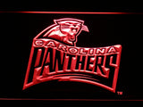 Carolina Panthers (6) LED Sign - Red - TheLedHeroes