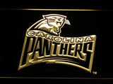Carolina Panthers (6) LED Neon Sign USB - Yellow - TheLedHeroes