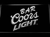 Coors Light Bar LED Neon Sign Electrical - White - TheLedHeroes