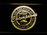 Buffalo Bills Celebration of Champions LED Neon Sign Electrical - Yellow - TheLedHeroes