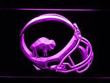 Buffalo Bills (4) LED Neon Sign USB - Purple - TheLedHeroes