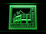 Baltimore Ravens Touchdown LED Neon Sign USB - Green - TheLedHeroes