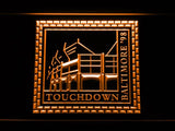 Baltimore Ravens Touchdown LED Neon Sign USB - Orange - TheLedHeroes