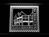 Baltimore Ravens Touchdown LED Neon Sign USB - White - TheLedHeroes