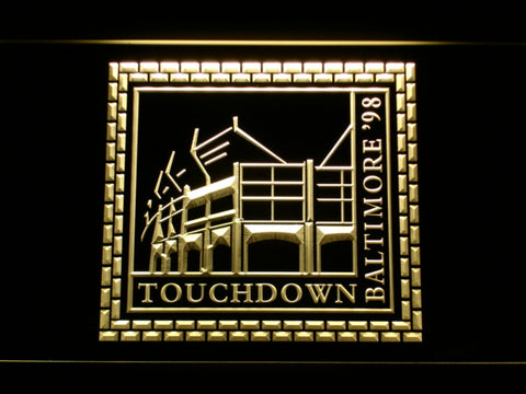 FREE Baltimore Ravens Touchdown LED Sign - Yellow - TheLedHeroes
