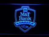 Baltimore Ravens M&T Bank Stadium LED Neon Sign USB - Blue - TheLedHeroes