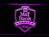 Baltimore Ravens M&T Bank Stadium LED Neon Sign Electrical - Purple - TheLedHeroes