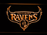 Baltimore Ravens (6) LED Neon Sign Electrical - Orange - TheLedHeroes