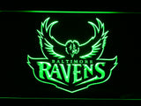 Baltimore Ravens (7) LED Sign - Green - TheLedHeroes
