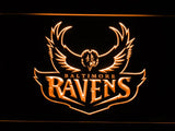 Baltimore Ravens (7) LED Neon Sign USB - Orange - TheLedHeroes