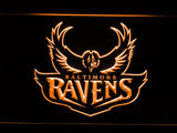 Baltimore Ravens (7) LED Neon Sign Electrical - Orange - TheLedHeroes