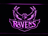 Baltimore Ravens (7) LED Neon Sign Electrical - Purple - TheLedHeroes