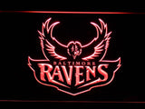 Baltimore Ravens (7) LED Neon Sign Electrical - Red - TheLedHeroes