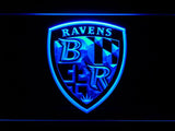 Baltimore Ravens (9) LED Neon Sign USB - Blue - TheLedHeroes