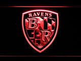 Baltimore Ravens (9) LED Neon Sign Electrical - Red - TheLedHeroes