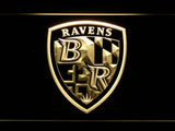 Baltimore Ravens (9) LED Neon Sign Electrical - Yellow - TheLedHeroes