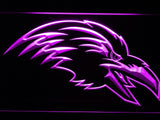 Baltimore Ravens (10) LED Neon Sign USB - Purple - TheLedHeroes