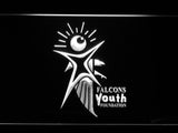 Atlanta Falcons Youth Foundation LED Neon Sign Electrical - White - TheLedHeroes