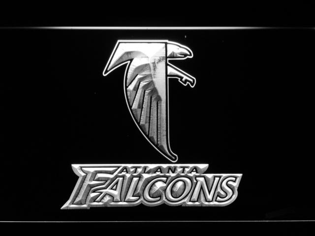 Atlanta Falcons (6)  LED Neon Sign USB - White - TheLedHeroes