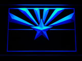 Arizona Cardinals (3) LED Neon Sign USB - Blue - TheLedHeroes