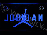 Jordan 23 LED Neon Sign USB - Blue - TheLedHeroes