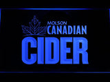 Molson Canadian Cider LED Neon Sign Electrical - Blue - TheLedHeroes