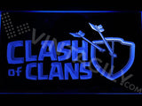 Clash of Clans LED Neon Sign USB - Blue - TheLedHeroes