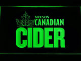 Molson Canadian Cider LED Neon Sign Electrical - Green - TheLedHeroes