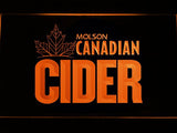 Molson Canadian Cider LED Neon Sign Electrical - Orange - TheLedHeroes