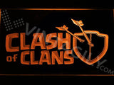 Clash of Clans LED Neon Sign USB - Orange - TheLedHeroes