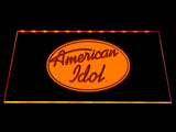 American Idol LED Neon Sign USB - Orange - TheLedHeroes